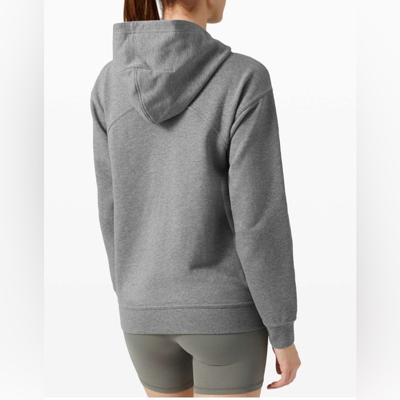 Lululemon All Yours Zip Hoodie *Terry Heathered Core Medium Grey - Picture 2 of 10